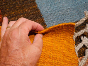 Kilim texture 97 x 153 cm