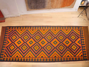 Vintage Afghan 162x438cm