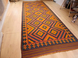 Vintage Afghan 162x438cm