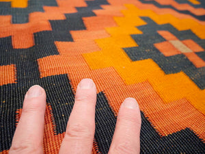 Vintage Afghan 162x438cm