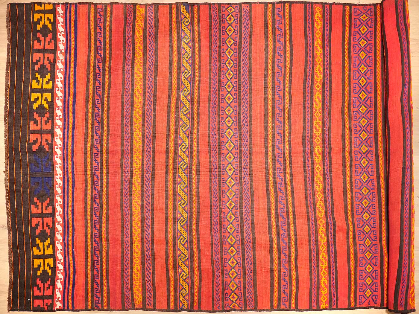 Vintage Afghan 169 x 407 cm