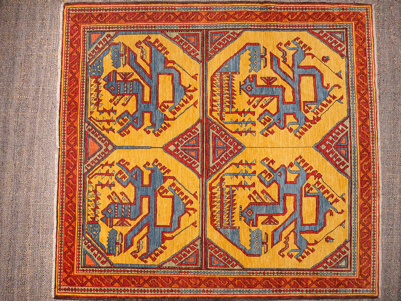 Dragon et Phénix 186x187cm